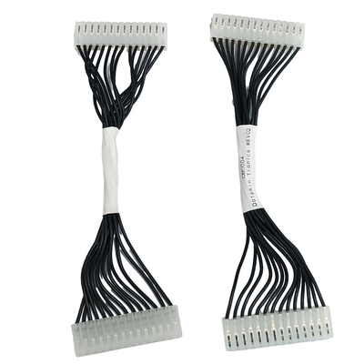Cablagens feitas sob encomenda do PVC com passo do conector fêmea 3.96mm de Molex 09-50-1061