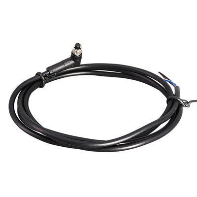 Conjuntos de cabo impermeáveis M16 do revestimento de PVC IP67 4 Pin Circular Connector Type