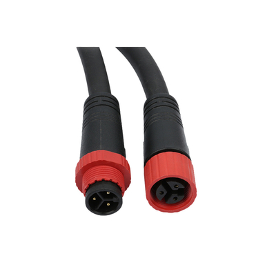 2 Pin 3 Pin Power Conjuntos de cabos à prova d'água, chicotes de fios verdes do fio do conector da energia XH
