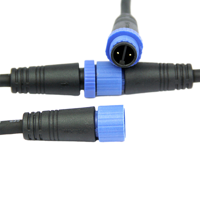2 Pin 3 Pin Power Conjuntos de cabos à prova d'água, chicotes de fios verdes do fio do conector da energia XH