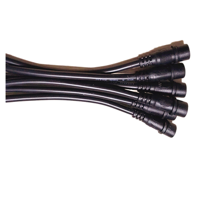 poder de 1M Long Black Color usando os conjuntos de cabo Multi-Pin M18 impermeáveis exteriores