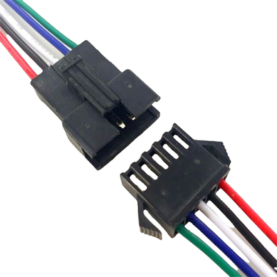 Comprimento preto das alternativas 250mm da manutenção programada de Jst do passo dos conjuntos de cabo 2.5mm do fio da cor