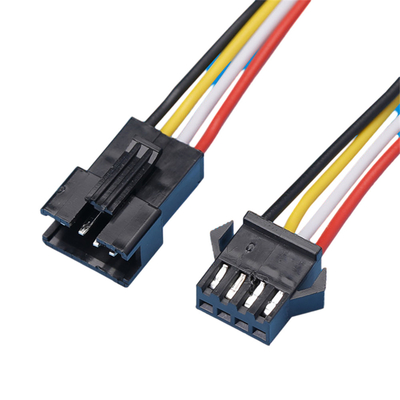 Comprimento preto das alternativas 250mm da manutenção programada de Jst do passo dos conjuntos de cabo 2.5mm do fio da cor