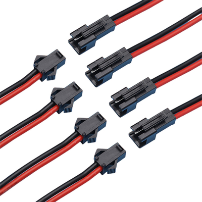 Comprimento preto das alternativas 250mm da manutenção programada de Jst do passo dos conjuntos de cabo 2.5mm do fio da cor