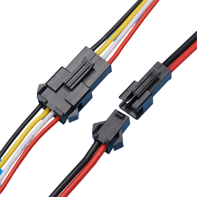 Comprimento preto das alternativas 250mm da manutenção programada de Jst do passo dos conjuntos de cabo 2.5mm do fio da cor