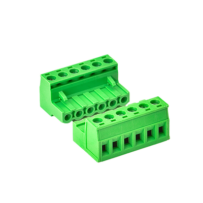 Passo do fio XK2EDGA 5.08MM do conector do bloco de terminais do PWB da cor verde