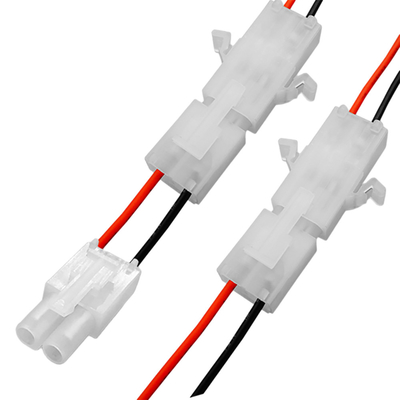 Chicote de fios personalizado multi cor do fio com equivalente do conector do passo 3191 de 3.96mm