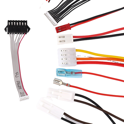 os conjuntos do fio do cabo do comprimento de 250mm prendem para embarcar o alojamento de Jst XH Molex do passo de 2.5mm