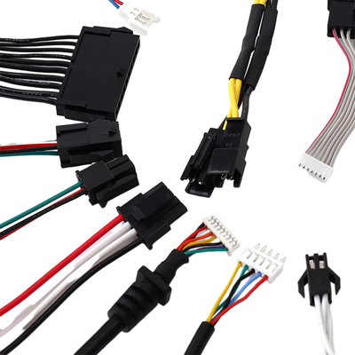 os conjuntos do fio do cabo do comprimento de 250mm prendem para embarcar o alojamento de Jst XH Molex do passo de 2.5mm