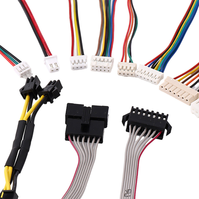 os conjuntos do fio do cabo do comprimento de 250mm prendem para embarcar o alojamento de Jst XH Molex do passo de 2.5mm