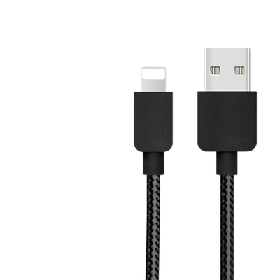 O cabo de dados de carregamento rápido do OEM, micro USB de nylon cabografa 2.4A para Iphone