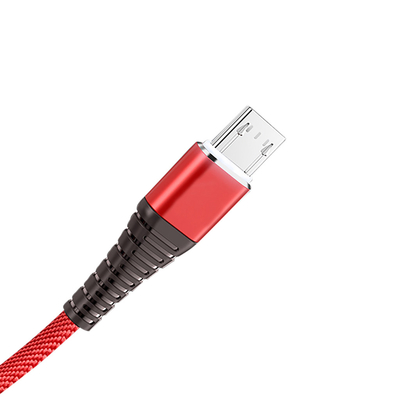 Os dados de carregamento de USB do revestimento trançado de nylon cabografam 3Ft 2.4A para Mp3 Mp4