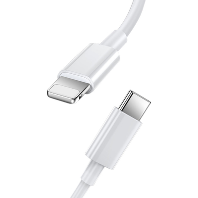 cor branca de carregamento do Usb C a do C do cabo de dados Usb3.1 de USB do comprimento de 3Ft com revestimento de PVC
