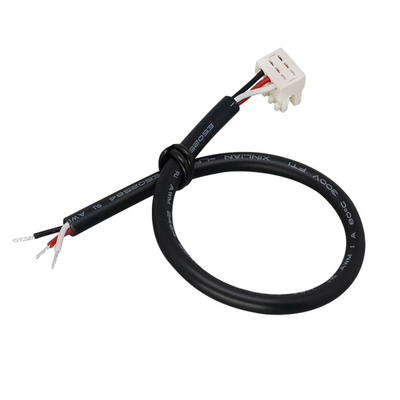 conjuntos de cabo do comprimento IDC de 30cm com o conector de alimentação bege de Lumberg 3515 da cor