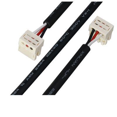 conjuntos de cabo do comprimento IDC de 30cm com o conector de alimentação bege de Lumberg 3515 da cor