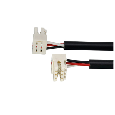 conjuntos de cabo do comprimento IDC de 30cm com o conector de alimentação bege de Lumberg 3515 da cor