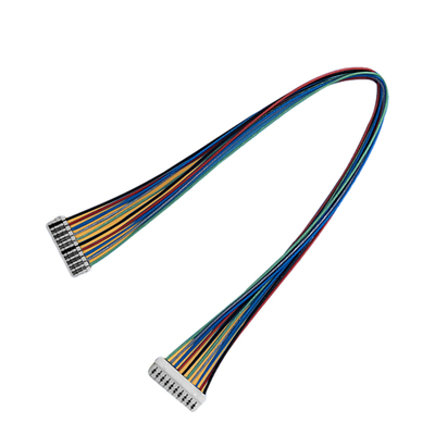 calibre do chicote de fios AWG30 do fio do passo IDC de 1.0mm com o conector de JST SSR IDC