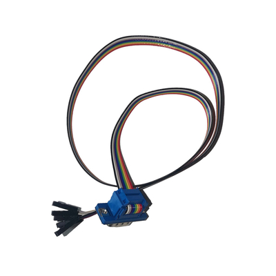 Tipo video audio personalizado passo 10P dos cabos DIDC de DB9 Pin To 2.54mm