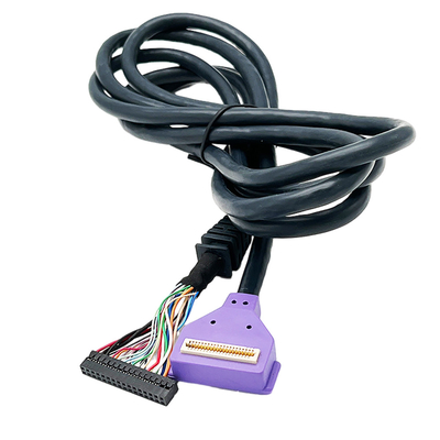 2,0 conjunto de cabo do passo 30P Overmolded para a conexão da posição de VeriFone