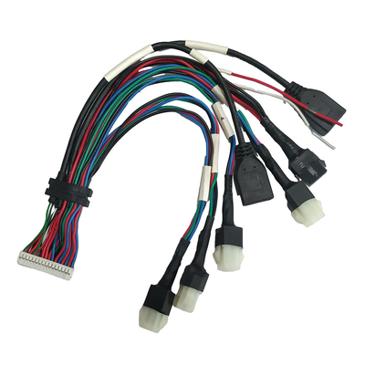 ATX que abriga o alojamento do friso do fio do conjunto de cabo JST de Overmolding PH2.0 à fêmea USB2.0