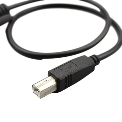 Fêmea feita sob encomenda dos conjuntos de cabo DB9 de RS232 Overmolding ao tipo masculino de USB 2,0 B
