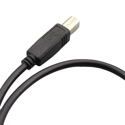 Fêmea feita sob encomenda dos conjuntos de cabo DB9 de RS232 Overmolding ao tipo masculino de USB 2,0 B