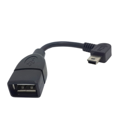 Os mini dados de carregamento de OTG USB cabografam uma fêmea ao homem de B para o carro MP3 MP4