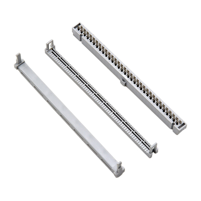 64 contato Gray Insulation For Flat Cable do conector do Pin 2,54 milímetro IDC único