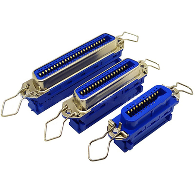 57 Pin 36 Pin Female Male For Printer do Pin 64 do alojamento 50 do conector do fio da NC