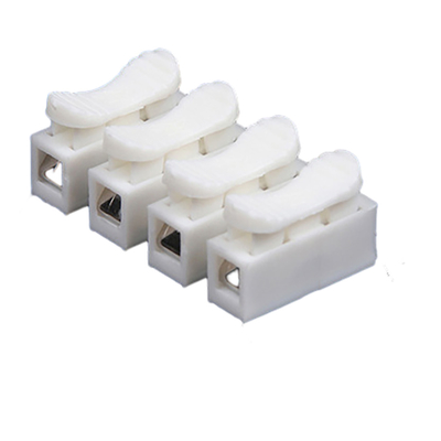 5 auto de abrigo de Screwless do conector do fio do Pin CH2 que trava o terminal do impulso para a iluminação do diodo emissor de luz