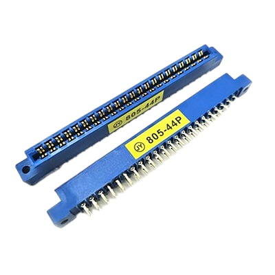 3.96MM 805 entalhe do PCI do conector de borda 8P do PWB da série 72P para o equipamento da maquinaria