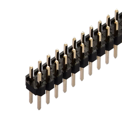 Conectores industriais da placa de circuito impresso com passo Pin Header de 2.00mm 2.54mm