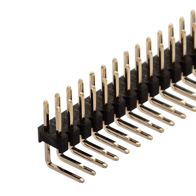 Conectores industriais da placa de circuito impresso com passo Pin Header de 2.00mm 2.54mm