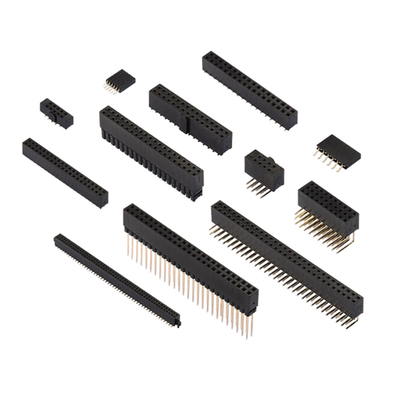 O tipo do MERGULHO imprimiu os conectores da placa de circuito, placa fêmea de 2.54mm ao conector da placa