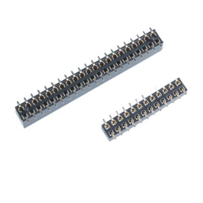 fileira dupla 4P do conector do PWB de SMT Pin Header do passo de 1.27mm a 60P THT