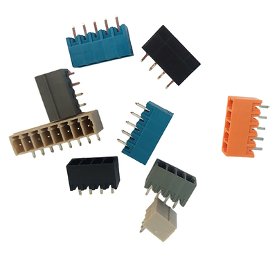 Bloco de terminais de PCB colorido 3.5mm/3.81mm/5.0mm/5.08mm/7.5mm/7.62mm Pitch