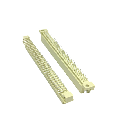 Din41612 2.54mm Pitch DIN Conector 48 pin Fêmea 3 linhas Socket Tipo C através do buraco vertical de embalagem da bandeja