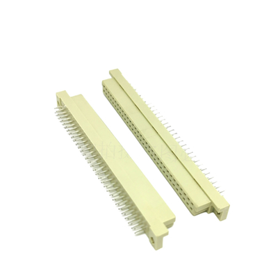 Din41612 2.54mm Pitch DIN Conector 48 pin Fêmea 3 linhas Socket Tipo C através do buraco vertical de embalagem da bandeja