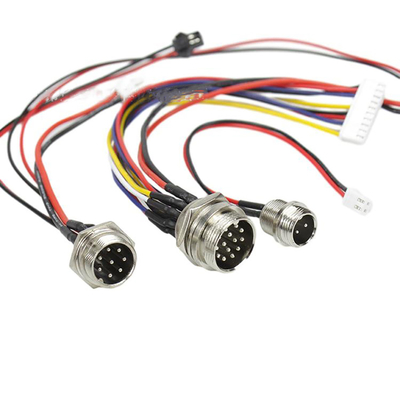 Conector M16 Ensamblamento de cabo à prova d'água Homem e Mulher