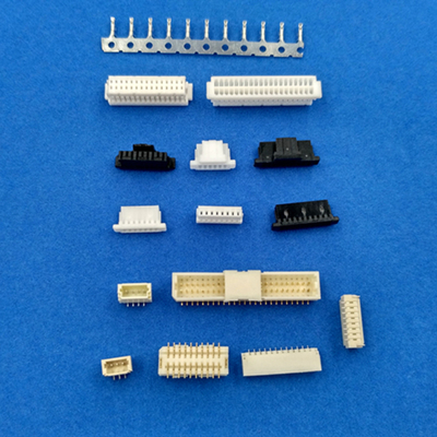 1.0mm Pitch PA66 Material Conector de fio para a placa para JST SH Conector Crimp Housing
