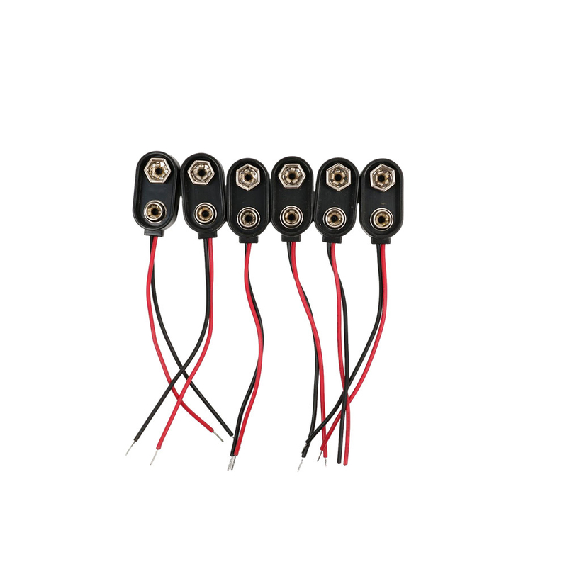 15cm 2 Pin Cable Wire Assemblies, enviando e segurando o tipo instantâneo do grampo da bateria dos chicotes de fios do fio do conector