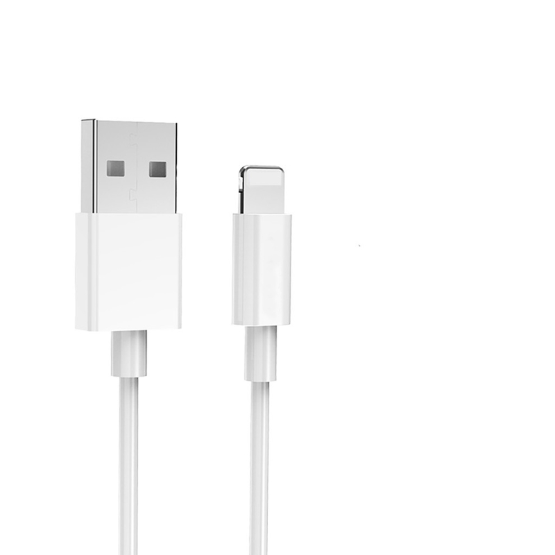 Cabo de dados de carregamento 2.4A do PVC USB do ODM do OEM para Iphone que carrega rapidamente