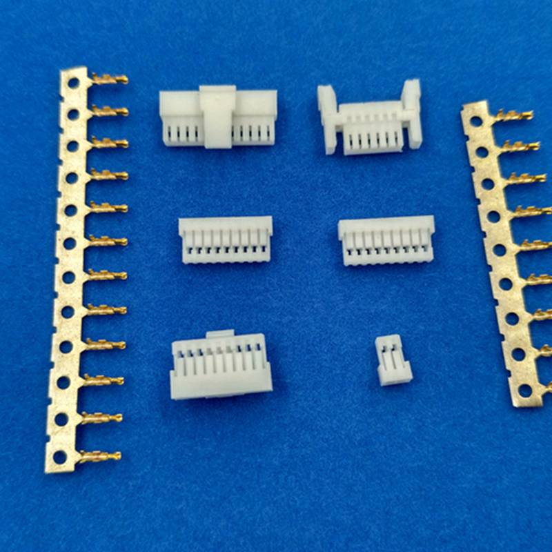 1.0mm CI16 Crimp Connector com bloqueio ou não Conectores centrónicos de alta resistência ao isolamento